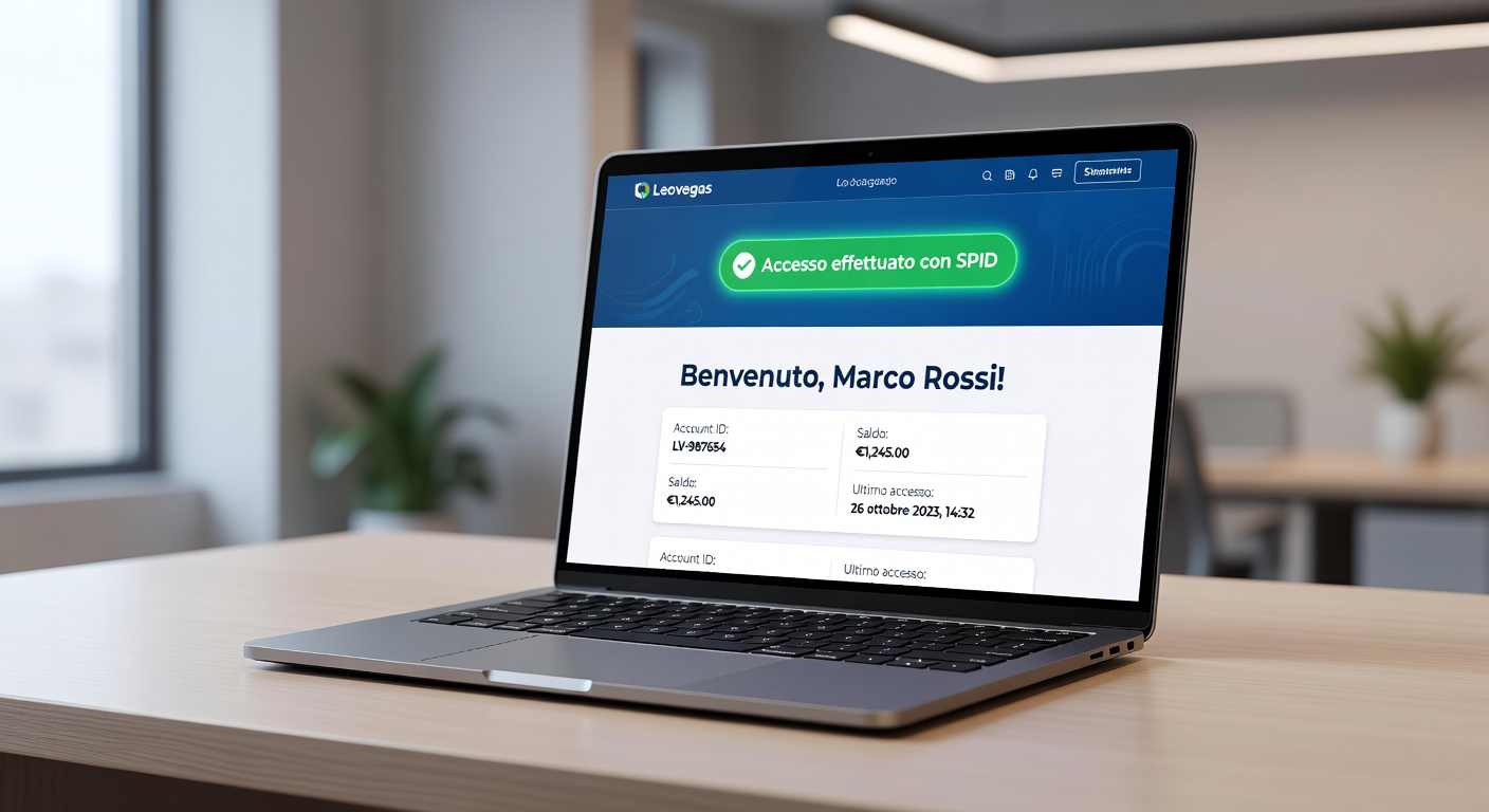 Leovegas - casino registrazione spid